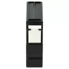 VHBW Label Tape Brother M-K231 replacement - 12 mm black-white