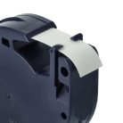 VHBW Label Tape Dymo S0721520, 91200 - 12 mm Black/White