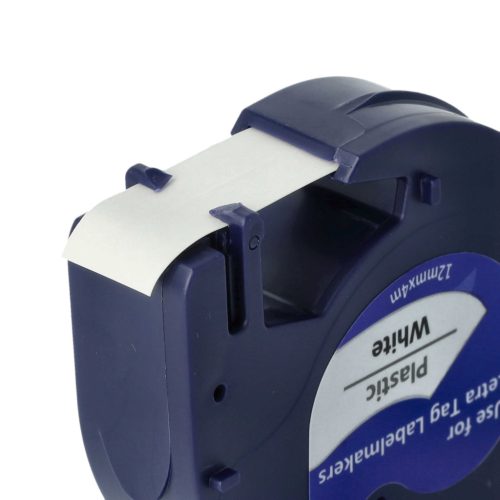 VHBW Label Tape Dymo S0721610, 91201 - 12 mm black-white