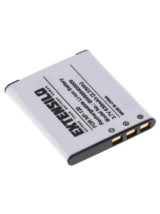 Casio NP-120DBA, NP-120 akkumulátor - 630 mAh, 3,7 V, Li-Ion