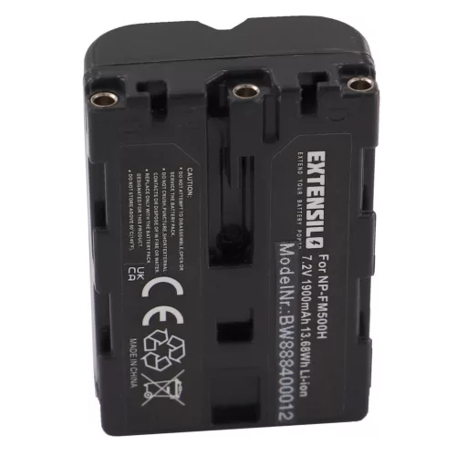 VHBW Sony NP-FM500H battery - 1900 mAh, 7.2 V, Li-Ion