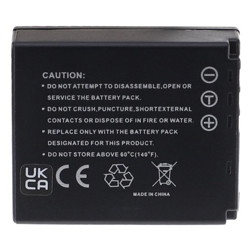 Panasonic CGA-S007E, CGA-S007A/B, CGA-S007, CGA-S007A/1B akkumulátor - 1000 mAh, 3,7 V, Li-Ion