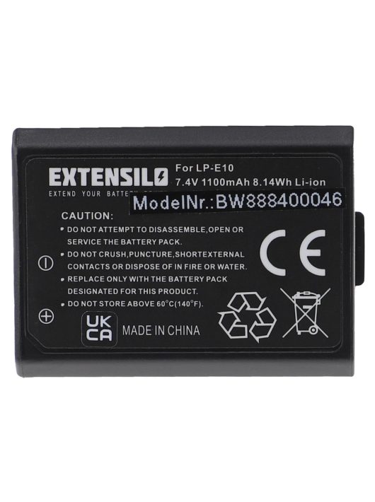 Canon LP-E10 akkumulátor - 1100 mAh, 7,4 V, Li-Ion