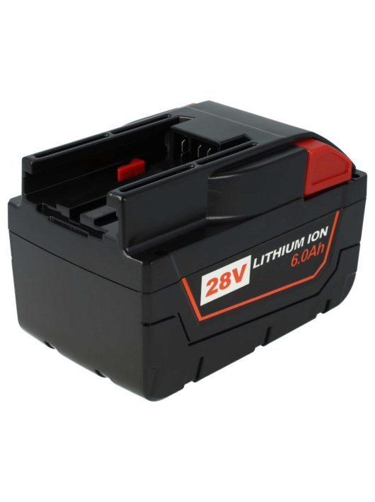 Elektromos kéziszerszámgép akkumulátor AEG / Milwaukee 48-11-1830, 48-11-2830 - 6000 mAh, 28 V, Li-Ion akkumulátort