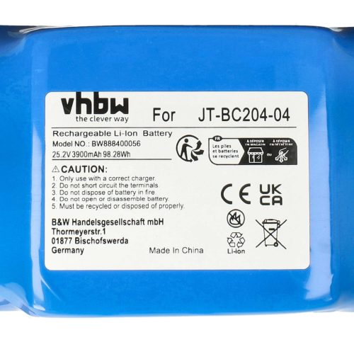 VHBW E-Board Akku Elitop 0702AS-HCY - 3900 mAh 25,2 V Li-Ion