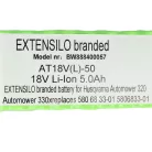 VHBW Husqvarna 580 68 33-01 Lawn Mower Battery Pack - 5000 mAh 18 V Li-Ion