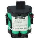 VHBW Fűnyíró akkumulátor Gardena R40Li / Husqvarna Automower / Flymo 1200R gépekhez - 2500 mAh 18 V Li-Ion - Kertészeti eszköz