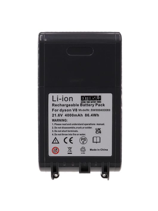 Akkumulátor Dysonhoz 215967-01/02, 215681, 967834-02, 215866-01/02 - 4000 mAh, 21,6 V, Li-Ion