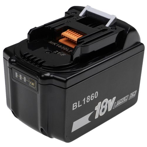 Elektromos kéziszerszámgép akkumulátor Makita 194309-1, 194230-4, 194205-3, 194204-5 - 6000 mAh, 18 V, Li-Ion akkumulátort