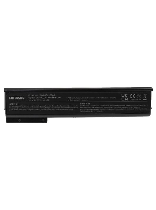 Notebook akkumulátor  HP 718675-121, 718675-141, 718675-142, 718676-121 - 5200 mAh 10,8 V Li-Ion