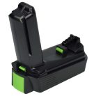 VHBW Electric Power Tool Battery Festool 498642, 498616, 498338, 498336, 498339 - 2500 mAh, 10.8 V, Li-Ion Battery
