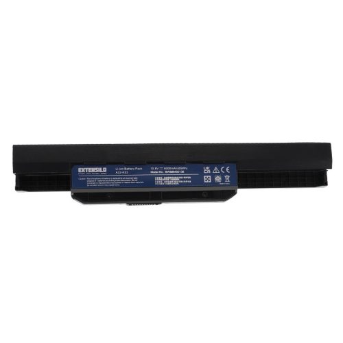 Notebook akkumulátor  Asus A31-K53, A32-K53, 07G016H31875M, 0B20-00X50AS - 6000 mAh 10,8 V Li-Ion