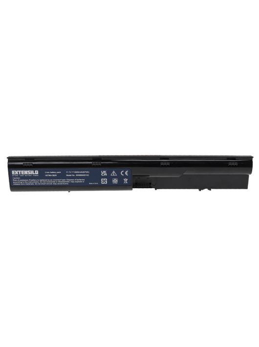 Notebook akkumulátor  HP 633733-321, 633733-1A1, 633733-151, 3ICR19/66-2 - 6000 mAh 11,1 V Li-Ion