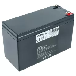   VHBW Battery for Caravan, Boat, Motorhomes, Solar Systems - 6 Ah 12.8 V LiFePO4