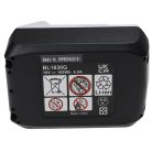 VHBW Electric Power Tool Battery for Makita BL1813G, 198186-3, 196367-3, 195608-4 - 6000 mAh, 18 V, Li-Ion