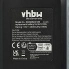 VHBW Elektromos kéziszerszámgép akkumulátor Makita 195608-4, 198186-3, 196367-3, BL1813G - 4000 mAh, 18 V, Li-Ion