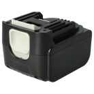 VHBW Electric Power Tool Battery for Makita BL1415G, BL1413G, 196375-4, BL1411G - 4000 mAh, 14.4 V, Li-Ion