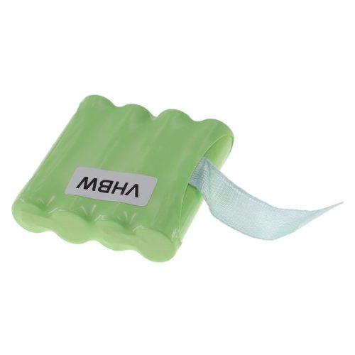 VHBW Radioakku für BATT8R, KEBT072A, KEBT-072-A - 600 mAh 4,8 V NiMH