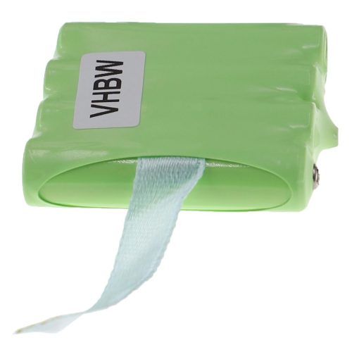 VHBW Radioakku für BATT8R, KEBT072A, KEBT-072-A - 600 mAh 4,8 V NiMH