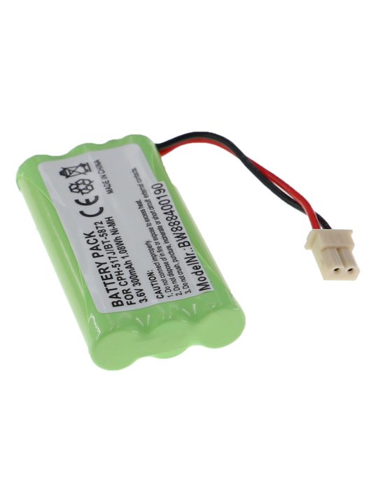 Vezetékes telefon akku 89-1333-01-00, BT5872, BT5632, CPH-517J - 300 mAh 3,6 V NiMH