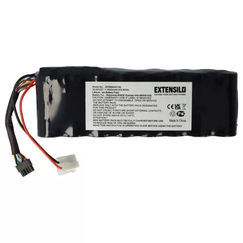 VHBW Lawn Mower Battery MRK6103A, MRK6105A, BAT6001B, BAT6000A, BAT6000C - 8000 mAh 25.6 V LiFePO4