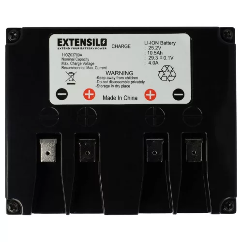 Zucchetti B Type Lawn Mower Battery - 110Z03700A, 10500 mAh, 25.2 V Li-Ion