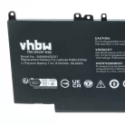 VHBW Notebook Battery 079VRK, 0G5M10, 1KY05, 0WYJC2, 451-BBLN, 451-BBLL - 8100 mAh 7.6 V Li-polymer