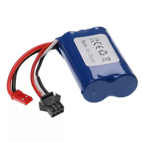 VHBW Model Maker Tool Battery for Wltoys A959-A, A969-A – 650 mAh 6.4 V Li-Ion, BEC