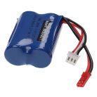 VHBW Model Maker Tool Battery for MJX T10, T11, T34 / Hnqi 823, 827, 871 / Shng Ma 7012 - 1100 mAh 7.4 V Li-