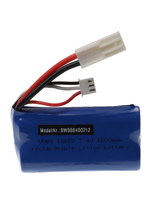 Modellkészítő eszköz akkumulátor Fei Lun FT009-hez - 1500 mAh 7,4 V Li-Ion, EL-2P