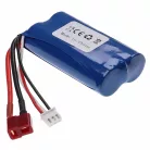 VHBW Modellbau Werkzeug Akku Wltoys 12428 – 1500 mAh 7,4 V Li-Ion, Deans Stecker