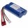 Modellkészítő eszköz akkumulátor Wltoys 12428-hoz – 1500 mAh 7,4 V Li-Ion, Deans csatlakozó 