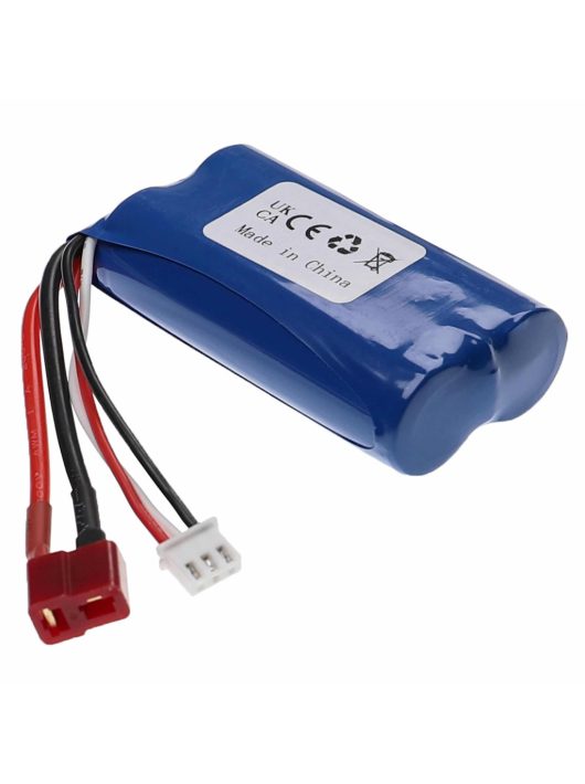 Modellkészítő eszköz akkumulátor Wltoys 12428-hoz – 1500 mAh 7,4 V Li-Ion, SM-4P