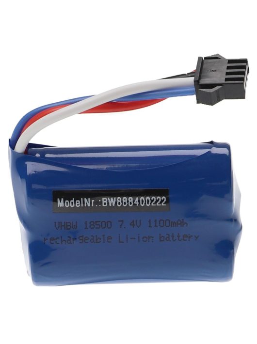 Modellkészítő eszköz akkumulátor UDI 001 / Hnqi 960-hoz – 1100 mAh 7,4 V Li-Ion, SM-4P