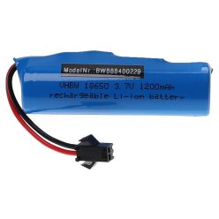   Modellkészítő eszköz akkumulátor - 1200 mAh 3,7 V Li-Ion, SM-2P