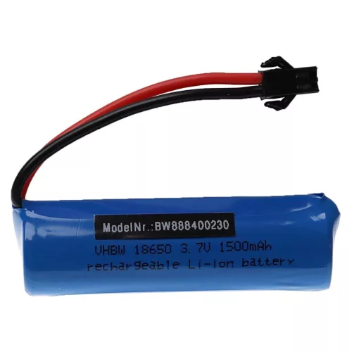 VHBW Model Maker Tool Battery - 1500 mAh 3.7 V Li-Ion, SM-2P