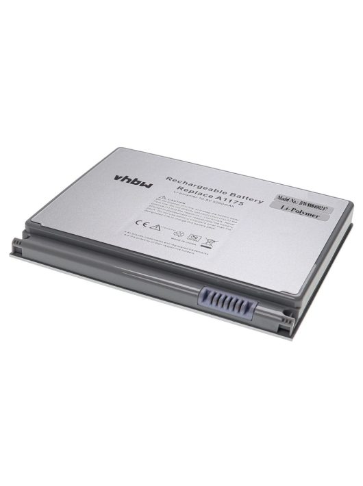 Notebook akkumulátor  Apple A1175, MA348, MA348/A, MA348G/A, MA348J/A - 5200 mAh 10,8 V Li-polimer