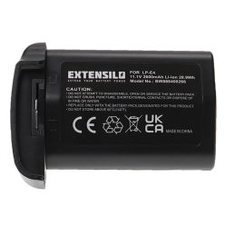 VHBW Canon LP-E4N, LP-E4 Akku - 2600 mAh, 11,1 V, Li-Ion