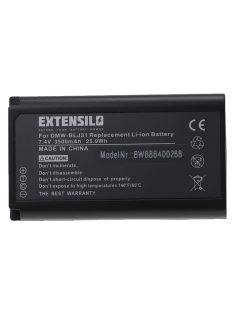   Panasonic DMW-BLJ31E, DMW-BLJ31 akkumulátor - 3500 mAh, 7,4 V, Li-Ion