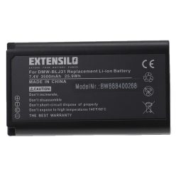   Panasonic DMW-BLJ31E, DMW-BLJ31 akkumulátor - 3500 mAh, 7,4 V, Li-Ion