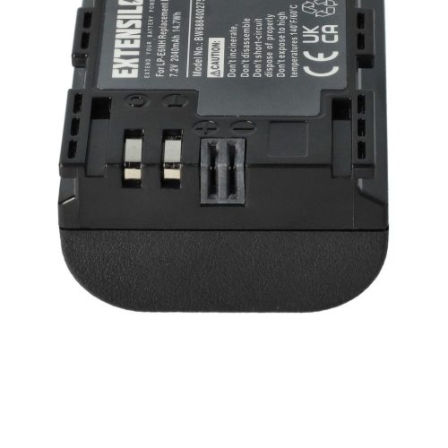 VHBW Canon LP-E6, LP-E6NH Akku - 2040 mAh, 7,2 V, Li-Ion