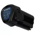 VHBW Akku für Elektrowerkzeuge Black & Decker BL1310, BL1110, BL1510, LB12 – 2500 mAh, 12 V, Li-Ion