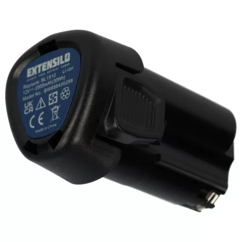 VHBW Akku für Elektrowerkzeuge Black & Decker BL1310, BL1110, BL1510, LB12 – 2500 mAh, 12 V, Li-Ion