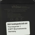 VHBW Electric Hand Tool Battery Bosch 2607300002, 26073000002, 2 607 3000 002 - 4500 mAh, 9.6 V, NiMH