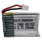 VHBW Model Maker Tool Battery PH 1.25 2P - 150 mAh 3.7 V Li-polymer