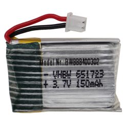   VHBW Model Maker Tool Battery PH 1.25 2P - 150 mAh 3.7 V Li-polymer