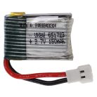VHBW Model Maker Tool Battery - 150 mAh 3.7 V Li-Polymer, XH 2.54 2P