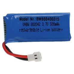   VHBW Model Maker Tool Battery - 500 mAh 3.7 V Li-Polymer, XH 2.54 2P