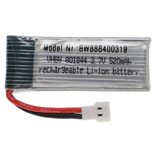 VHBW Model Maker Tool Battery - 520 mAh 3.7 V Li-Polymer, XH 2.54 2P