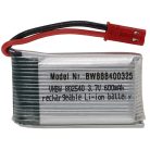 VHBW Model Maker Tool Battery - 600 mAh 3.7 V Li-Polymer, BEC